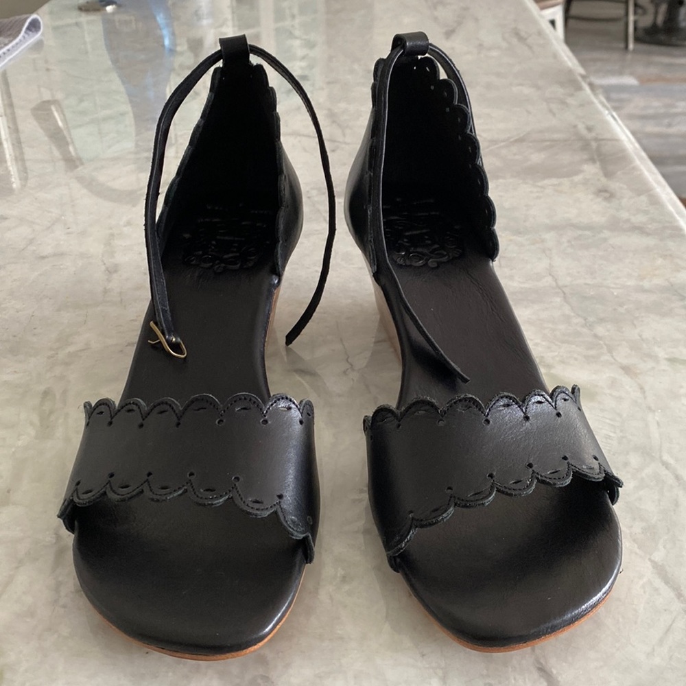 Bali Elf Dreamland leather wedge sandals.  Brand new! Beautiful soft leather.